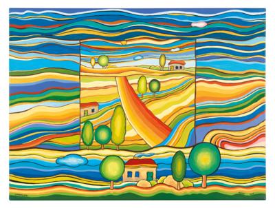 Acrylmalerei "Landschaft", Johann Rumpf - Design