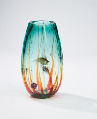 Aquarium Vase, Schule Gino Cenedese, - Design