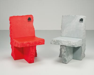 Zwei Unikat Sessel aus der Serie Newanderthal, für Studio Superego, - Design