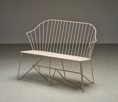 A settee from the “Sonett” series, designed by the architects J. O. Wlader & V. Mödlhammer, Vienna - Design