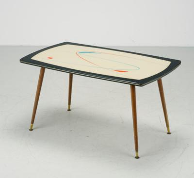 A coffee table from the 1950s, - Design
