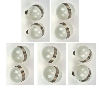 A set of ten wall lamps mod. Clio, designed by Sergio Mazza - Design