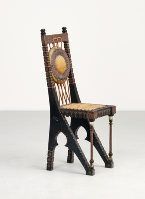 A chair, Carlo Bugatti, - Design