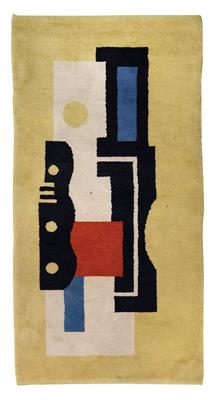 A “Jaune IX” carpet based on a design by Fernand Léger from 1927, - Design First