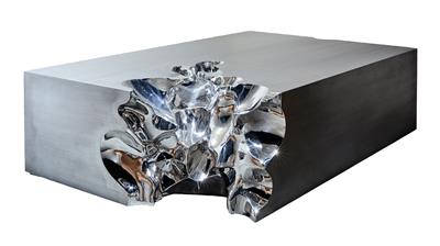 A “Glacier” coffee table, - Design First
