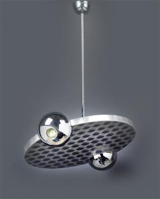 A “Soucoupe” pendant light, - Design First