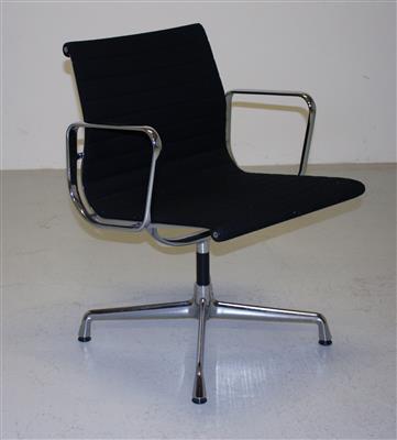 Armlehnstuhl / Alu Chair aus der Aluminium Group Serie Modell EA 107, - Interior Design