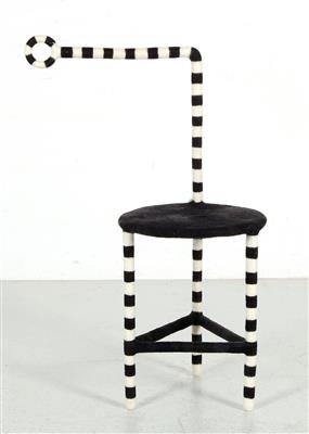 Stuhl "Maasai Schachbrett", - Contemporary Austrian Design