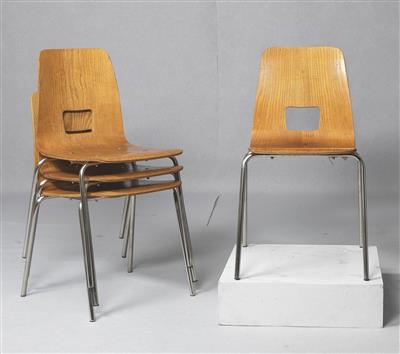 Vier Stühle, Entwurf Max Ziegler (1901-2012) - Take a seat