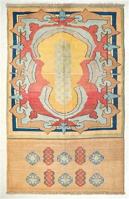 Teppich, Mitte 20. Jahrhundert - Design