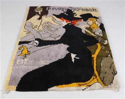 Teppich nach Henri de Toulouse-Lautrec, - Design