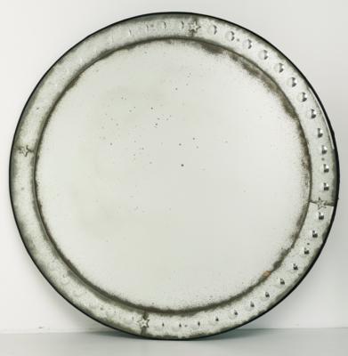 Großer, runder Spiegel, 2. Hälfte 20. Jahrhundert, - Design