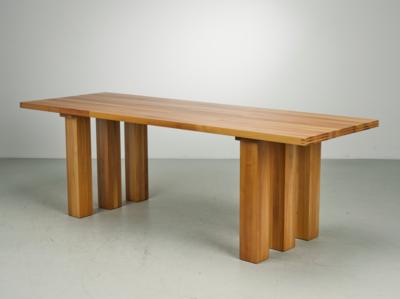 Großer Tisch / Esstisch Mod. La Basilica, Entwurf Mario Bellini - Design