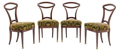 Satz von vier frühen Biedermeier-Sesseln - Furniture