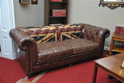 Gr. Ledersofa, - Classic English Interiors