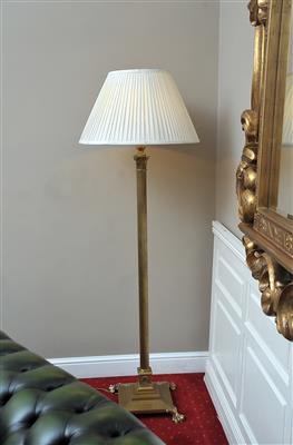 Stehlampe in klassizist. Stil,1- flg. elektr. montiert, - Classic English Interiors