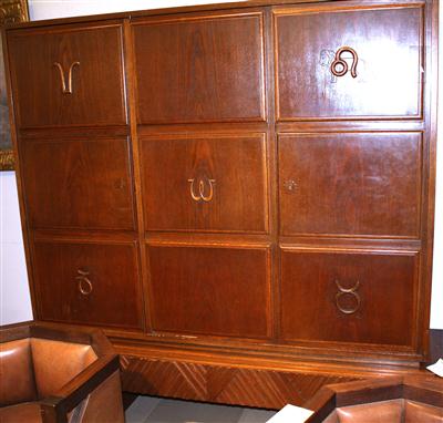 Herrenzimmerschrank, - Möbel, Teppiche und dekorative Kunst