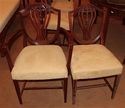 Sitzgarnitur in englischer Stilart, - Furniture, carpets