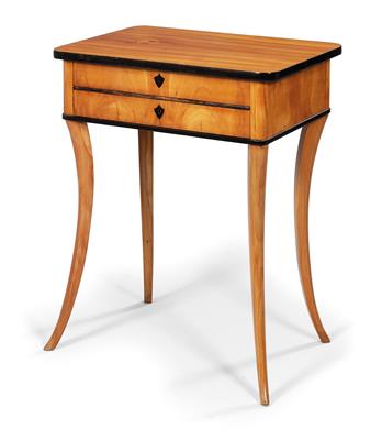 Biedermeier Nähtisch, - Möbel, Teppiche und Dekorative Kunst