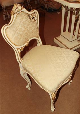 Paar Sessel und 1 Hocker, - Möbel-im Focus: "SITZgelegenheiten"