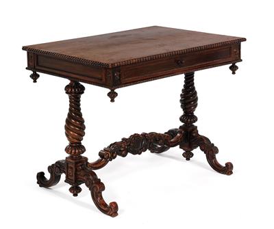 Rechteckiger holländischer Tisch, - Möbel, Teppiche und dekorative Kunst