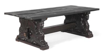 Großer Historismus-Tisch, - Möbel, Teppiche und dekorative Kunst