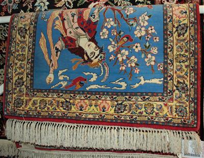Isfahan ca. 116 x 85 cm, - Furniture, carpets