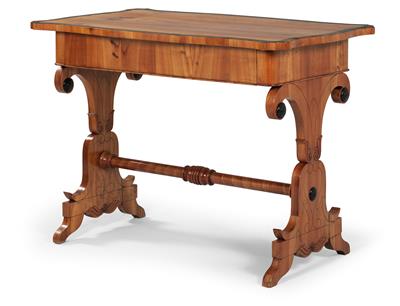 Biedermeier Arbeitstisch, - Furniture, carpets