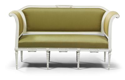 Sitzensemble im Louis XVI. Stil, - Möbel, Design und Teppiche