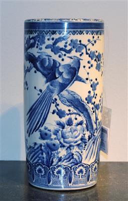 Zylindrische Vase, - Furniture, carpets