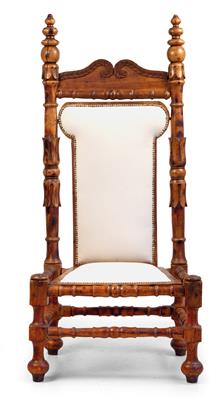 Ungewöhnlicher provinzieller Sessel, - Möbel, Design und Teppiche