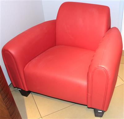 Clubfauteuil, - Möbel, Design und Teppiche