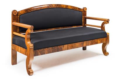 Biedermeier Sitzbank, - Furniture, carpets