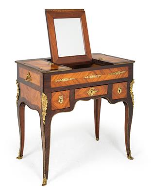 Louis XV-Toilettetisch, - Möbel und Teppiche