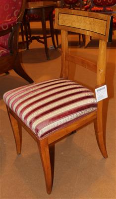 Paar Biedermeier-Sessel, - Furniture, carpets