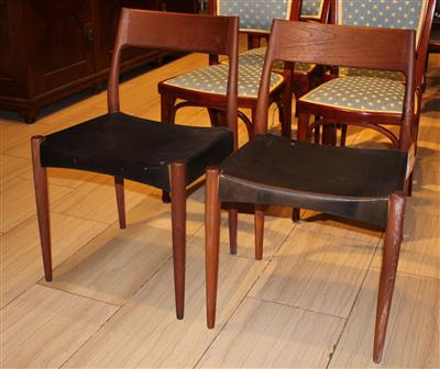 Paar Stühle, - Sommerauktion - Möbel, Teppiche und Design