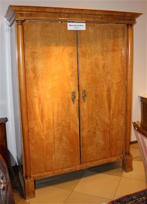 Biedermeier-Garderobeschrank, - Letní aukce