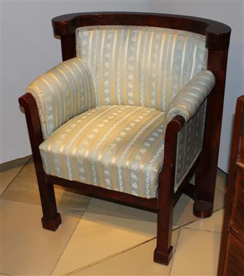 Biedermeier-Fauteuil, - Asta estiva