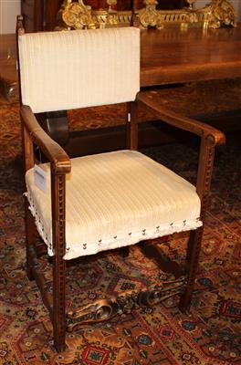 Kleiner frühbarocker Lehnstuhl, - Sommerauktion - Möbel, Teppiche und Design