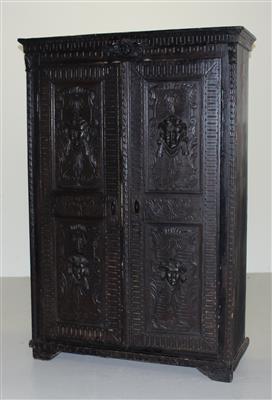 Historismus-Garderobeschrank, - Mobili e arti decorative