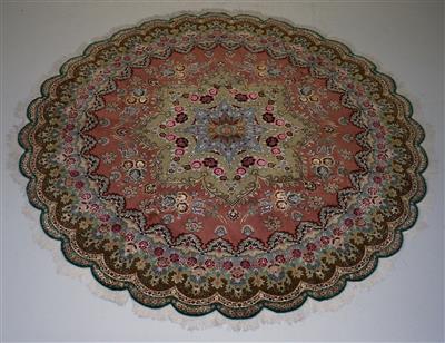 Täbriz rund ca. 300 cm im Durchmesser, - Furniture, Decorative Art and Carpets