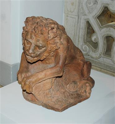 Skulptur "Löwe", - Gartenmöbel und Gartendekoration
