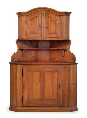 Prov. Eckschrank, - Furniture and Decorative Art