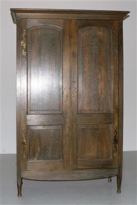 Jugendstil-Garderobeschrank um 1900/10, - Möbel und dekorative Kunst