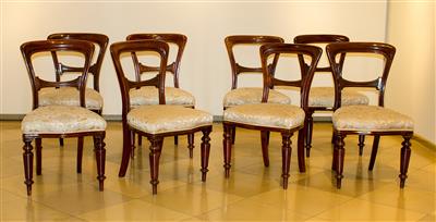 Satz von 8 Sessel, - Möbel und dekorative Kunst
