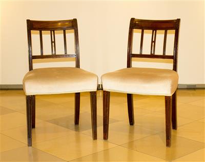 Paar Sessel, - Furniture and Decorative Art