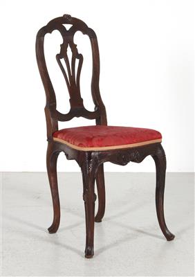 Provinzieller oberitalienischer Sessel, - Möbel und dekorative Kunst