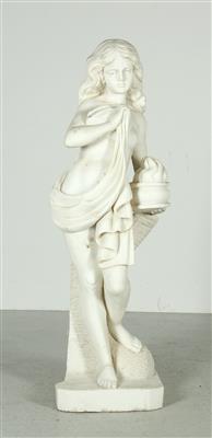 Skulptur "Junge Dame", - Gartenmöbel und Gartendekoration