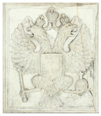 Relief "Doppeladler", - Möbel