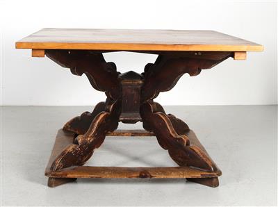 Bäuerlicher Tisch, - Möbel und dekorative Kunst